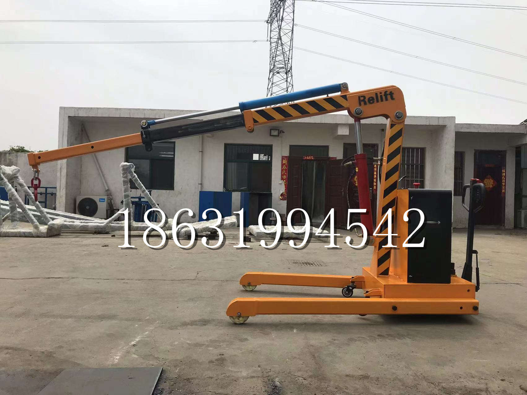 西螺镇久征定做3吨三轮随车吊 农用园林绿化移树吊 平板工程用小吊机